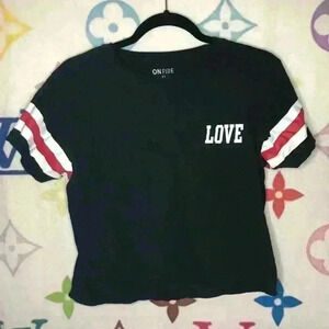 Love Black Tee